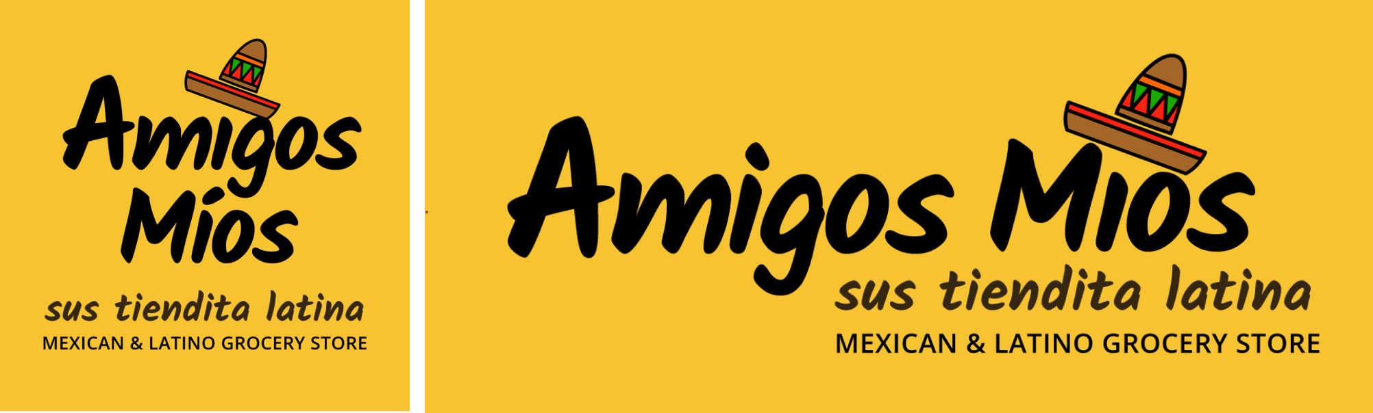 Amigos Mios logo in square and 