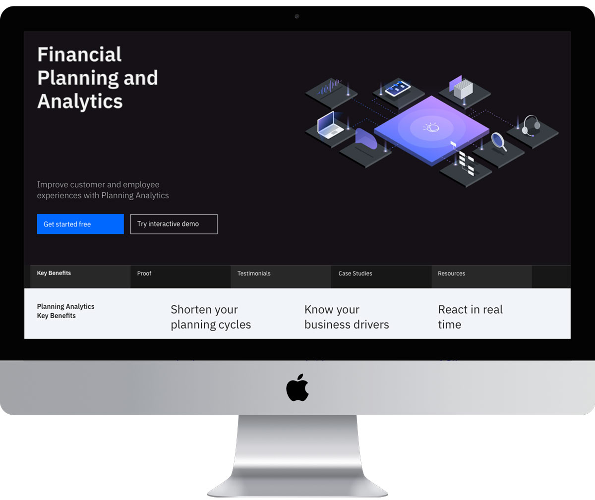 IBM PA Solution page example