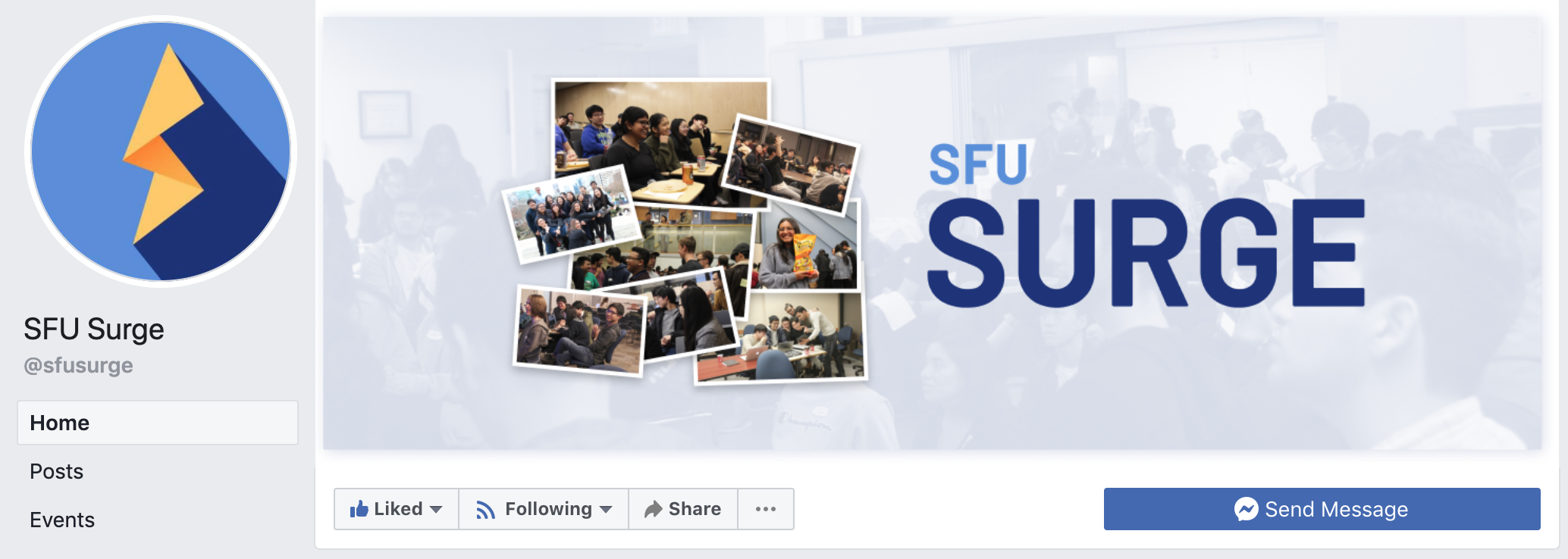 SFU Surge facebook