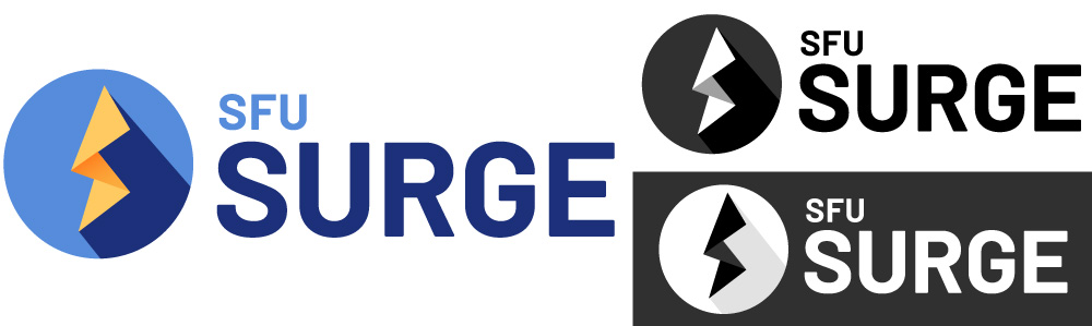 SFU Surge logo final wide